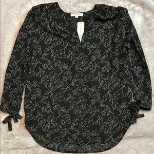 Monday Fun Amiyah Tie Sleeve Blouse- Stitch Fix